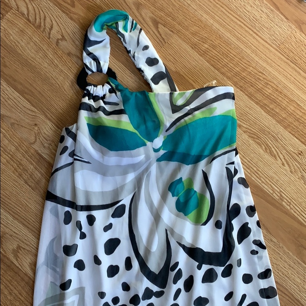 One Shoulder Resort Maxi Dress